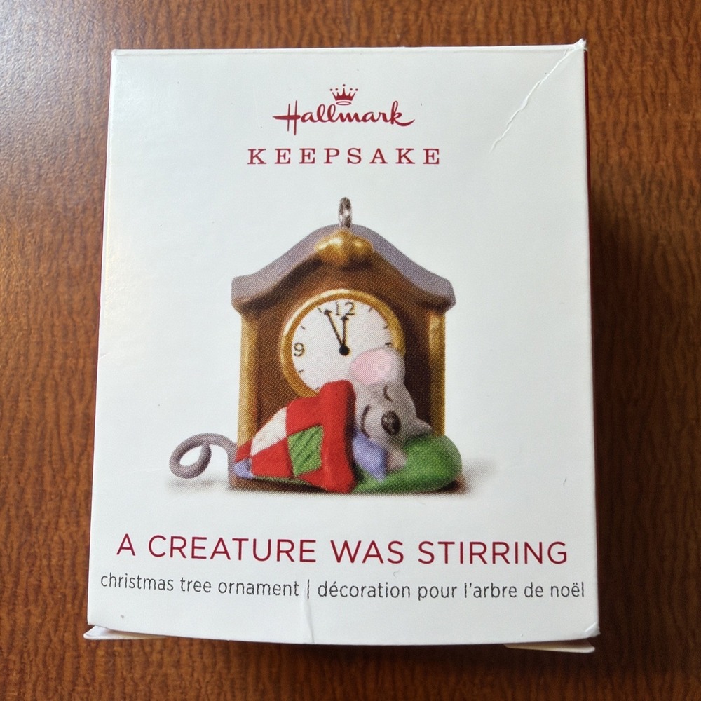 Hallmark: A Creature Was Stirring Series 3rd  Miniature Keepsake Ornament - 2018